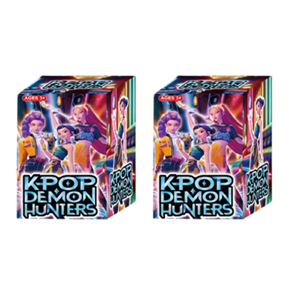 Kpop Demon Hunters Action Figure Blind Box Toy Derpys Tiger Rumi Mira Zoey Sussy Figurine Doll For Fans Gift Surprise Gift