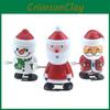 Adorable Wind-up Christmas Santa Walking Snowman Toy For Kids And Family Fun