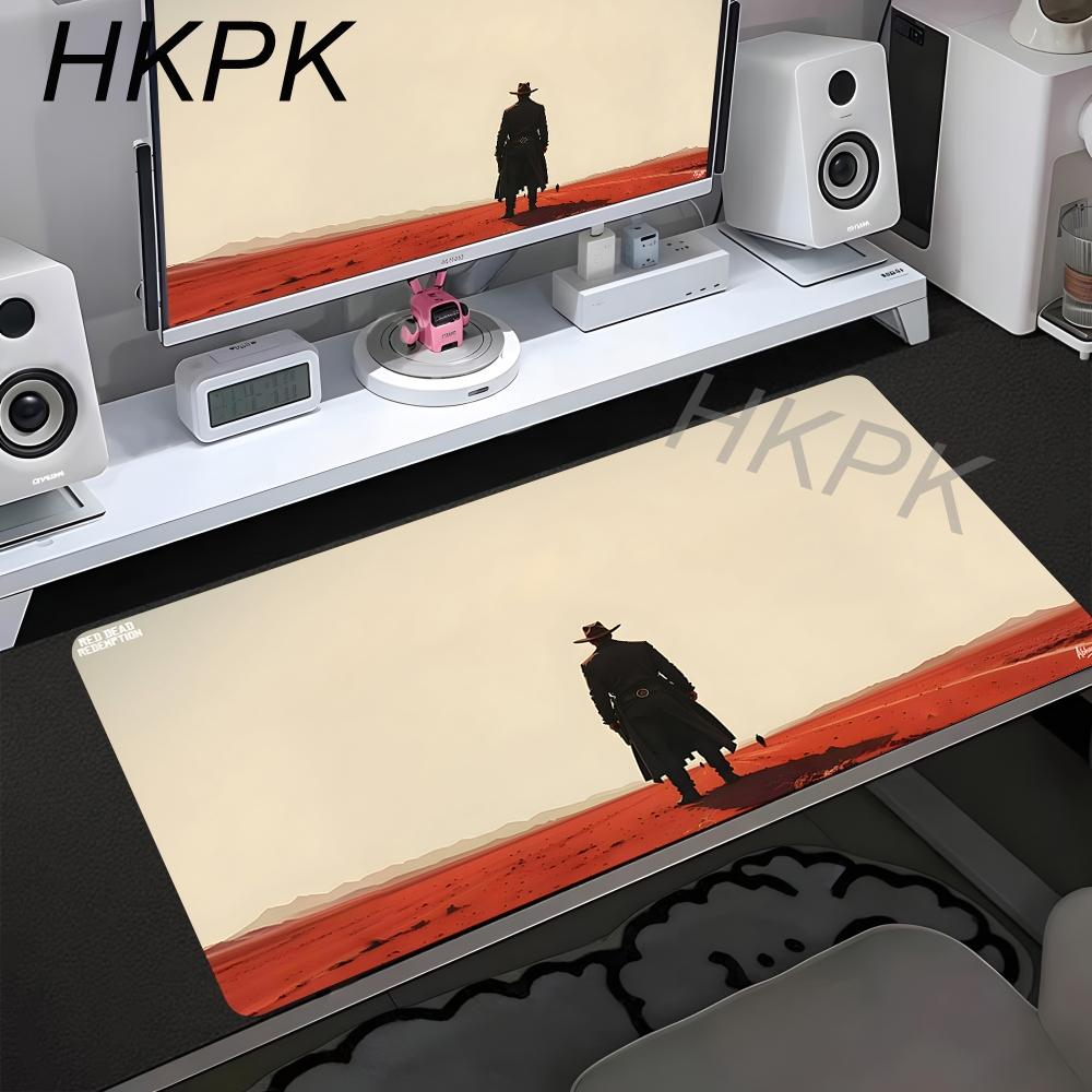 Red Dead Redemption  Large Mouse Pad Game Desk Mat Keyboard Ergonomic Office Rubber Game PC Nonslip Antifray Home Custom Best