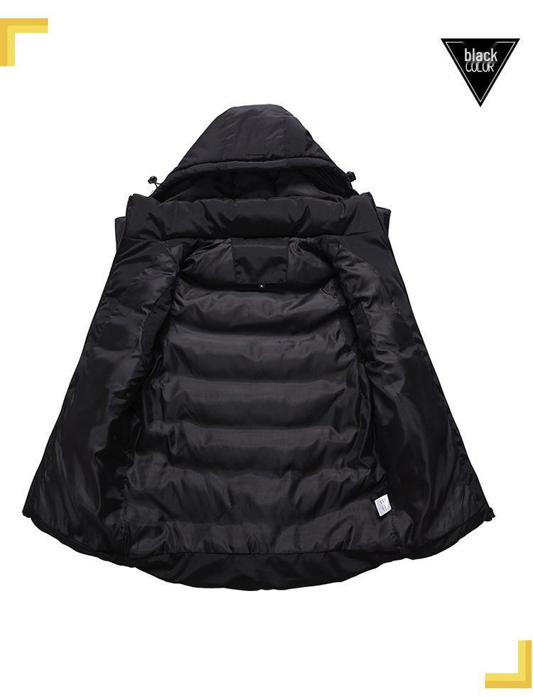 Autumn/Winter Windproof Sports Vest - Down Cotton Sleeveless Jacket for Football & Running Training