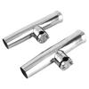 Stainless Steel Fishing Rod Holders 7 8 1in Rail Mount Fishing Pole Bracket Support