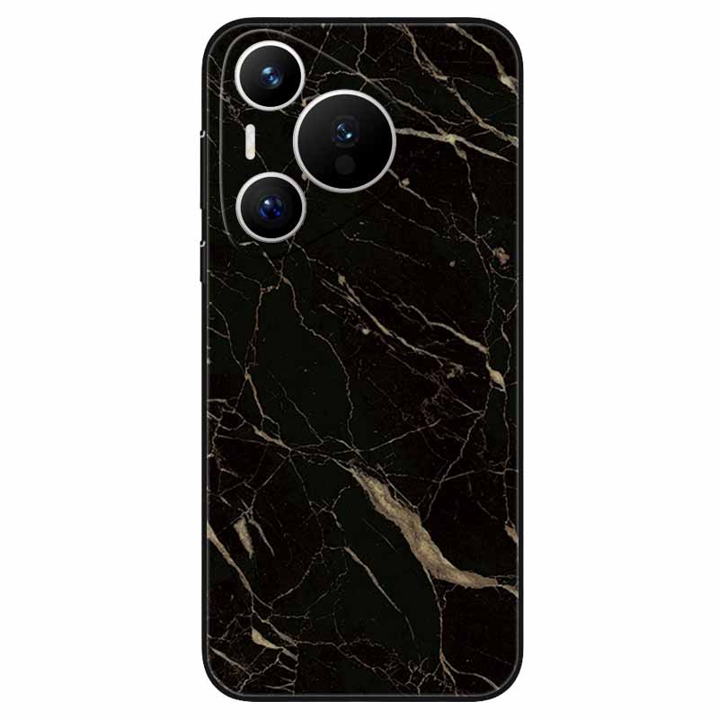 For Huawei Pura 70 / Pura70 Pro Case Soft Silicone Fashion Marble Shockproof Cover for Huawei Pura 70 Ultra P 70 Pro+ TPU Coque