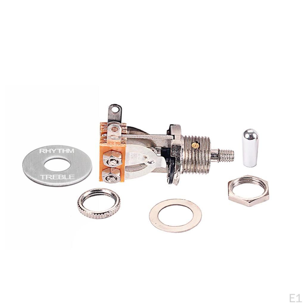 Rocker Switch for Electric Guitar Pickup with Rhythm Washer