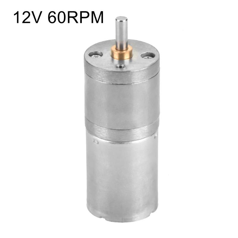 25Mm 12V 25Ga‑370 Low Speed Metal Gear Motor For Electronic Lock Gear Motor Gear Motor Metal Gear Motor Motor