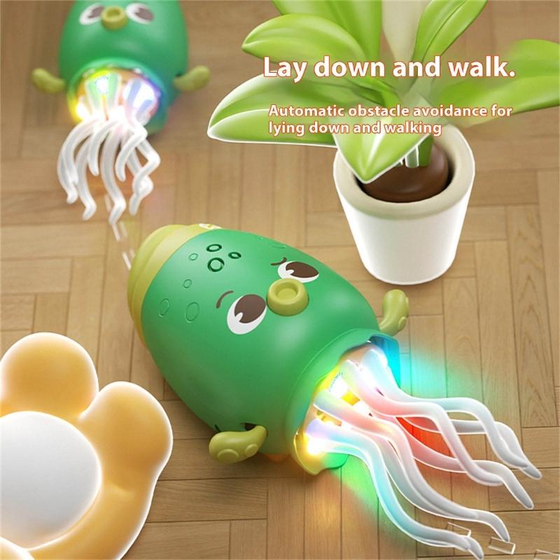 Safe Electric Dancing Cuttlefish Music Animal Toy for Toddler Fun with Rechargeable Battery Multiple Motion Dancing Animal
