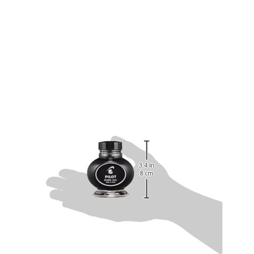 Pilot fountain pen ink INK-70-B 70ml black