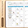Wear-resistant 2026 Schedule Planner Notepad English 365 Days Efficiency Notebook  School