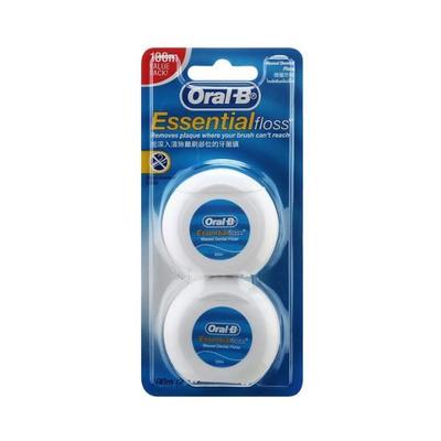 Vosk dentální nit Oral-B 50m 2 balení speciální