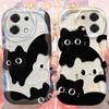 Cute Cat Transparent Phone Case for Xiaomi Redmi Note 13 12 11 Pro Plus 4G 5G 13C 12C Turbo 12S 11S 10 9 11A 9C Silicone Cover