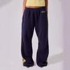 Pantalones de chándal rectos de corte relajado para mujer - Ropa urbana, pantalones casuales anchos con cintura elástica - Estilo de los 2000s