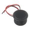 Compact Round LED Digital Voltmeter DC4100V for Automotive Voltage Monitoring from 4 To 100V with Reverse Polarity Protection