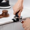 Nonslip Silicone Tamper Mat Durable Tamping Pad Silicone Coffee Pressing Powder Mats Corner Mat for Portafilters