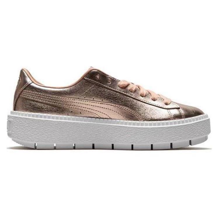 PUMA Basket Platform Trace Luxe Dusty Coral Womens 367852-01