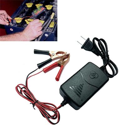 12V Lithium Battery Charger With Alliga-tor Clips Smart Battery Car Charger Maintainer For Truck Motorcycle