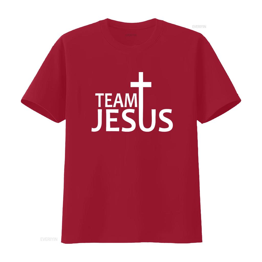 Fantastica Maglietta Jesus Team Taglie vintage Lavata grafica Leggermente homme Traspirante Unisex moda Casual Elegante Versatile