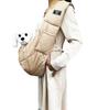 Thickened Winter Warm Dog and Cat Sling Carrier Little Pet Carrier Shoulder Crossbody Pet Slings for Outdoor Traveling Subway