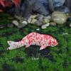 Cartoon Mini Koi Fish Ornament Resin Crafts Small Fish  Statue Kids Gift Carp Figurines  Aquarium
