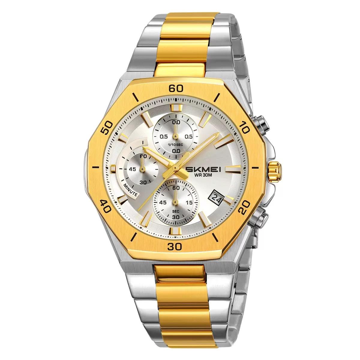 

Мужские часы Роскошные спортивные часы Модные водонепроницаемые часы Превосходные часы с бегущей секундной стрелкой Хронограф Наручные часы Мужские подарки