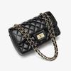 Bag Women'S Shoulder Chain Bag Small Fragrant Wind Rhombus Small Square Bag Solid Color