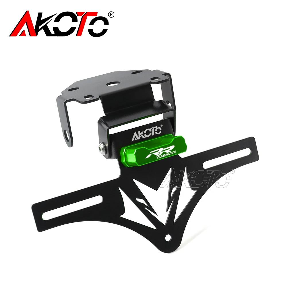 Tail Eliminator Accessories FOR QJMOTOR SRK800 SRK 800 800RR 2024 2025+ Motorcycle CNC Fixed Foldable License Plate Holder