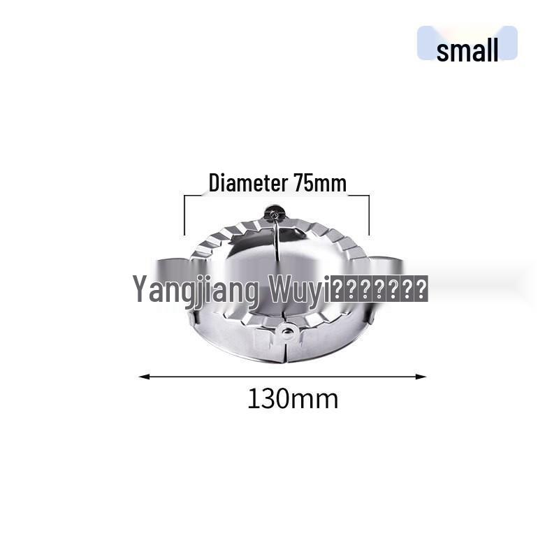 304 Stainless Steel Dumpling Maker Kit: Mold, Filling Spoon, Skin Cutter