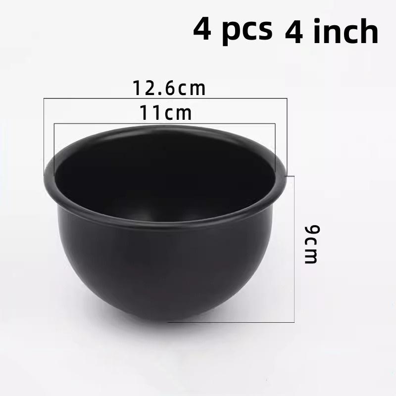 4pcs or 2 Pcs Set Round Bath Bomb Molds Aluminum Alloy Ball Sphere Bath Bomb Mold Cake Baking Pastry Mould DIY Bathing Tool