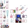 Cute Cartoon Id Card Holder With Retractable Lanyard For Work, School, And Travel