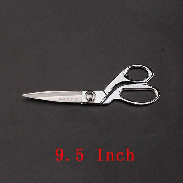 Professional Tailor Vintage High Quality Stainless Steel Scissors  Leather Fabric Cutter Sharp Needlework Scissors H