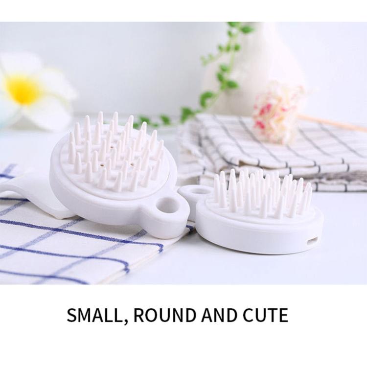 Head Massage Brush Plastic Washing Hair Body Scalp Massager Hairbrush Pocket Travel Home Hotel Bathroom Short Tool