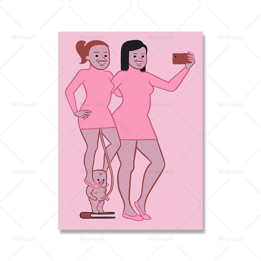 Joan Cornella Cytaty Jesteś Żartem Plakat Pop Art Obrazy Ścienne Pokój Dziecięcy Dekoracja Domu Śmieszne Obrazy Humorystyczne Malarstwo na Płótnie