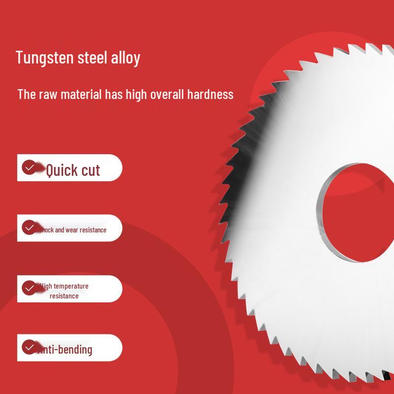 Tungsten Carbide Circular Saw Blade Milling Cutter for Slotting - Outer Diameters: 20/30/40/60/80/100