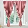 Easy Installation Window Curtain Summer Window Shading Cloth No Punching Rent House Sun Protection Self-adhesive Short Curtains