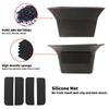 For Ford Escape/Kuga 2020-2026 ABS Car Door Side Storage Box Door Grab Handle Inserts Box Storage Organizer Tray Accessories