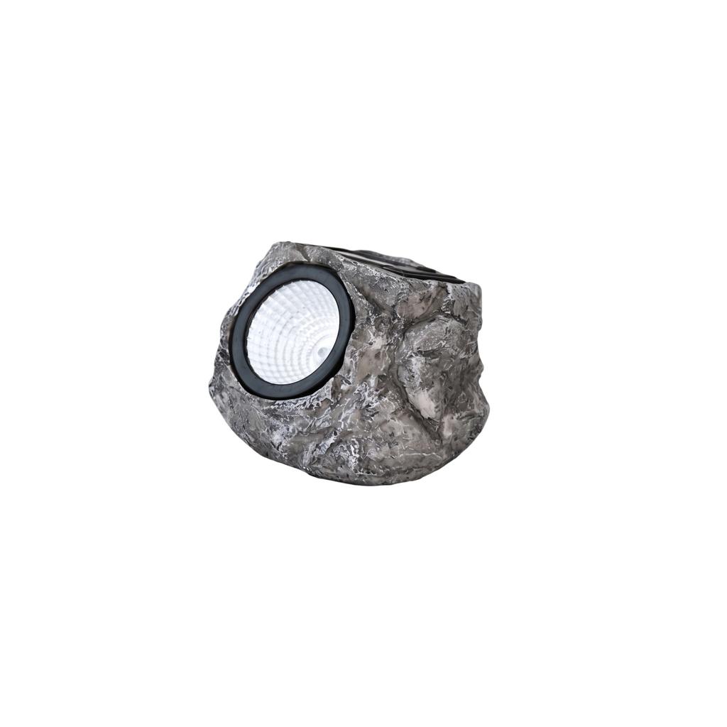 Solar Powered Outdoor Garden Rock Light with Realistic Stone Design for Yard Pathway Landscape Decoration and Energy Efficient Lighting