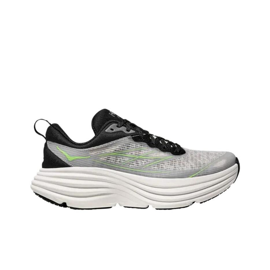 HOKA Bondi 8 Caged Stealth Tech Pack - White Tart Apple Unisex Sneakers 1155391-WTTR