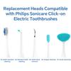 Compatible with Philips Sonicare Electric Toothbrush Replacement Toothbrush Brush Heads, Multifunctional Brush Head for Sonicare