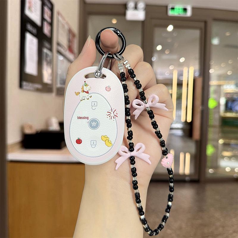Aima Electric Scooter Key Cover Bag for Luna, Yangwang, Aiqi, Xiaolong Q7, Duoduo, and Little Gold Bean Remote Controls for Women