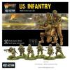 Warlord Games WAR-A - Jeux De Seigneurs De Guerre - Infanterie Américaine - Miniatures Wargaming En Plastique De 28mm -