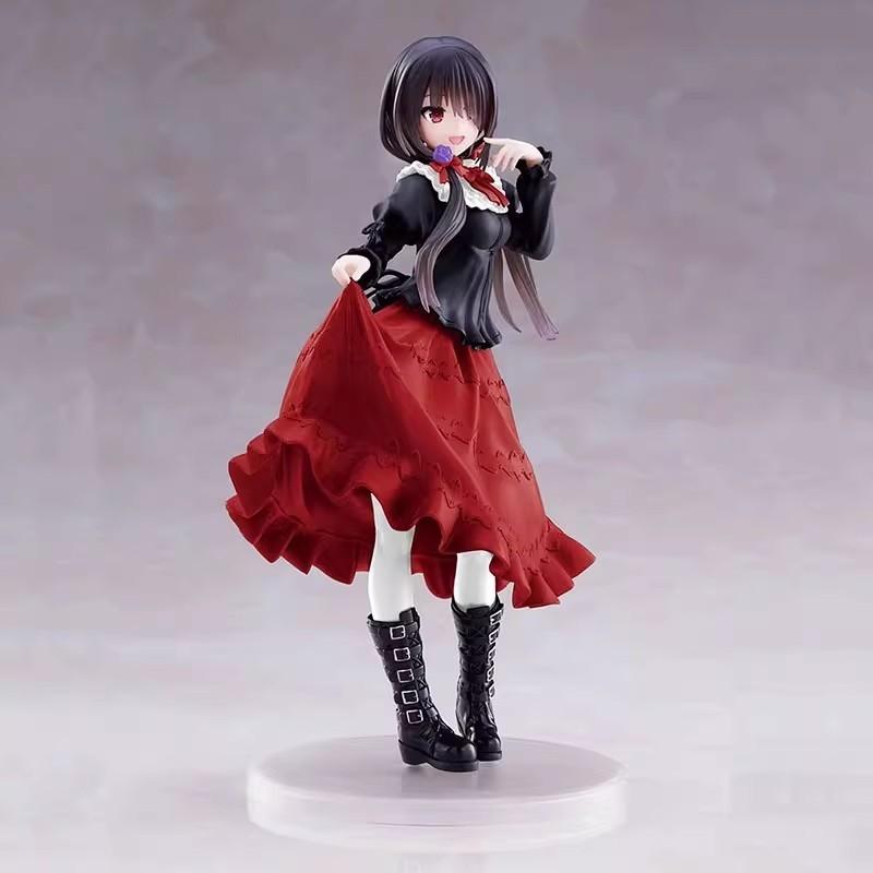 Date A Live Kyouka Kurumi Model Šatů Pvc Figurka Sběratelská Dekorace Pro Fanoušky Anime