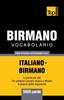 Buch Vocabolario Italiano-Birmano Per Studio Autodidattico - 5000 Parole : 49