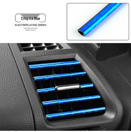 Electroplated Colored Universal Car Vent Decorative Strip