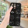 Aircraft Instrument Panel Pattern Phone Case Suitable for iPhone 17 16 15 14 13 12 11 Pro/Max/Plus Anti Drop and Shockproof