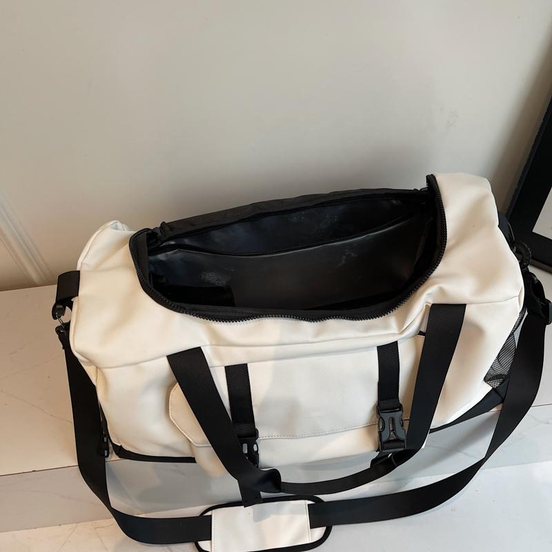 Velkokapacitní sportovní fitness taška, cestovní taška na zavazadla, suchá a mokrá samostatná crossbody taška, oddělené tašky na boty