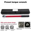 Heavy Duty Preset Torque Wrench User Friendly Designs Automotive Tire Maintenance Wrench for Secure Wheel Installation