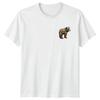 Floral Bear Wildlife Animals Unisexs TShirt Unisexs Graphic Tee Nature Inspired Top