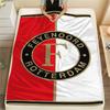 1 stuks Feyenoord Print Flanellen Deken, Hoge kwaliteit Comfortabel voor Alle Seizoenen, Woondecoratie, Warmte en Comfort, Perfect voor Kerstcadeaus53
