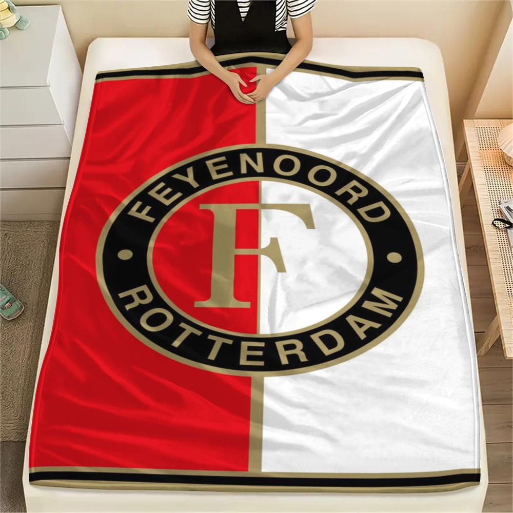 

1pc feyenoord Print Flannel Blanket, High quality Comfortable for All Seasons, Home Decor, Warmth and Comfort, Perfect for Christmas Gifts53 80cm x 120cm