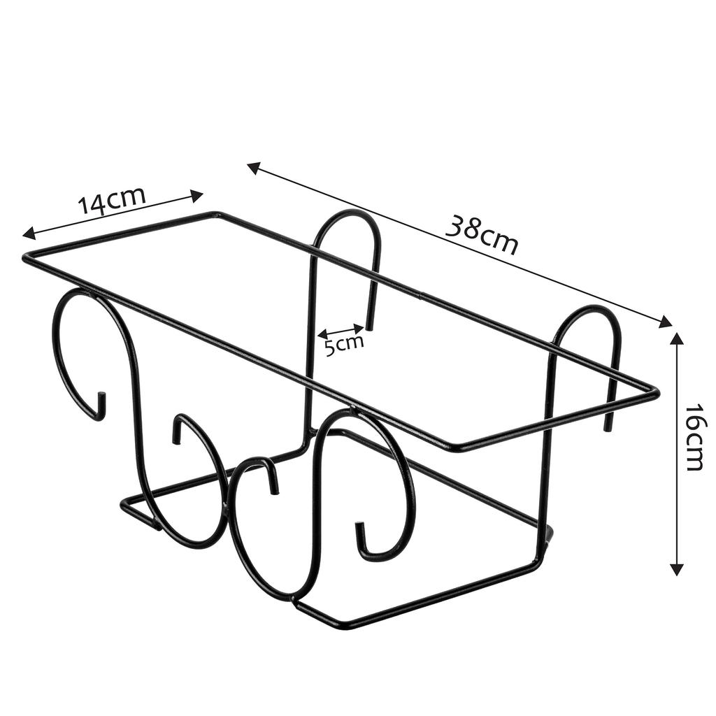 KADAX Wieszak Uchwyt Na Skrzynię Balkonową Doniczki 