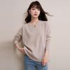Moka Na Women's Long Sleeve Knit Sweater