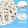 26Pcs A-Z Alphabe 26 Letter Applique Beaded Pearl Alphabet Patch Rhinestone Letter Patches  Bags